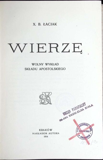 Wierzę. Wolny wykład Składu Apostolskiego