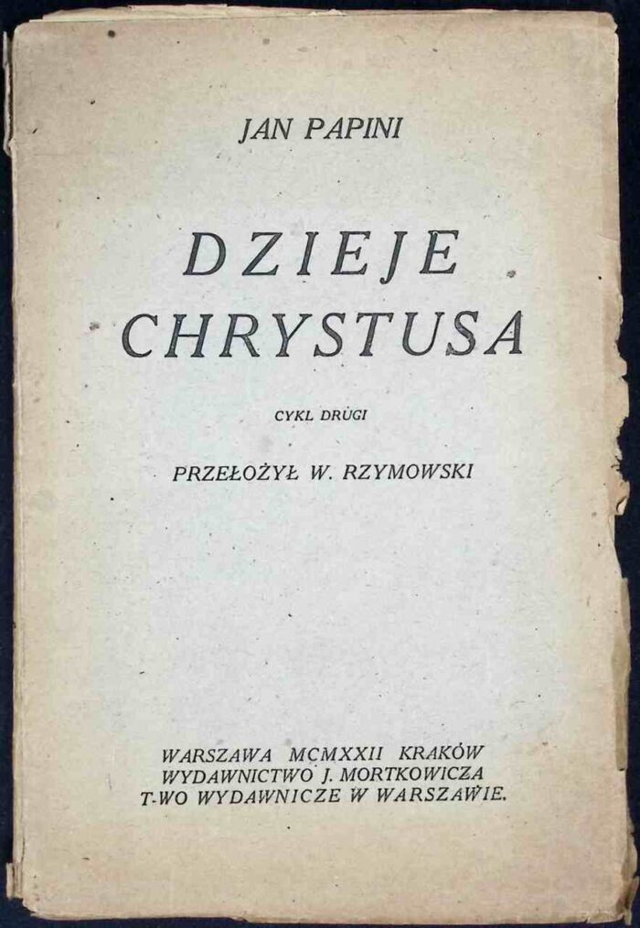 Dzieje Chrystusa, cykl drugi - obrazek 1