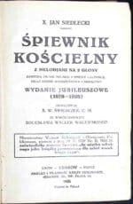 Śpiewnik kościelny z melodjami na 2 głosy - 1928