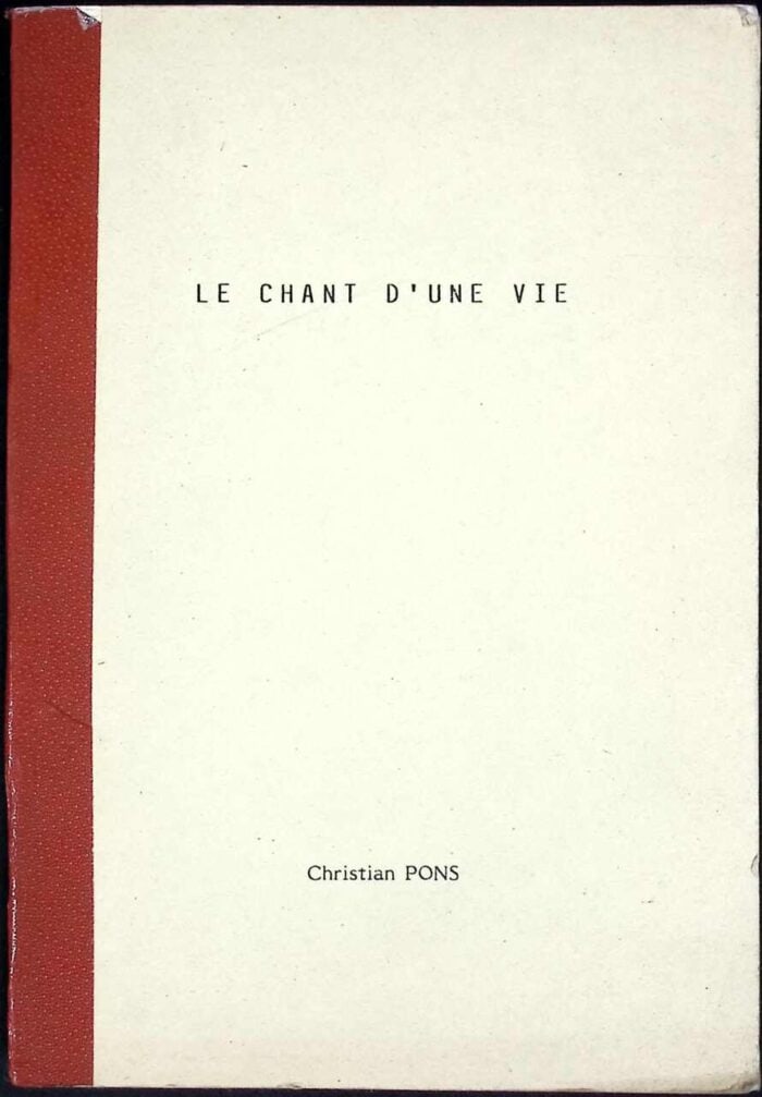 La chant d'une vie - obrazek 1