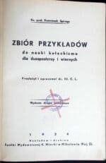 Zbiór przykładów do nauki katechizmu dla duszpasterzy i wiernych