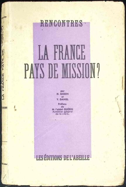 La France pays de mission?