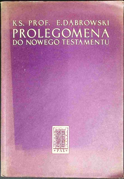 Prolegomena do Nowego Testamentu