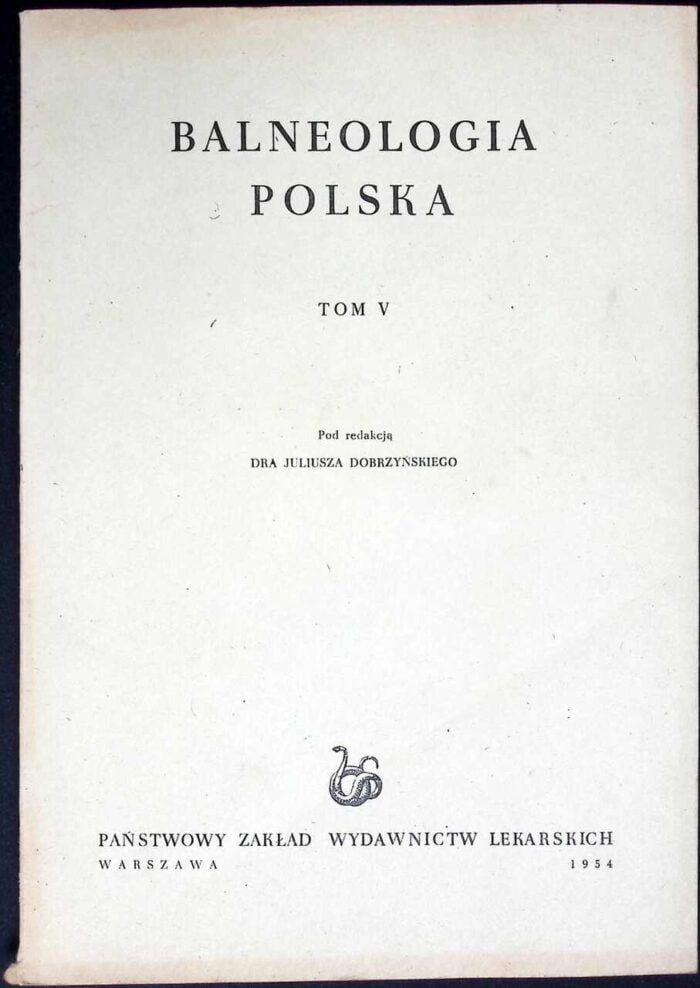Balneologia polska, t. V - obrazek 1