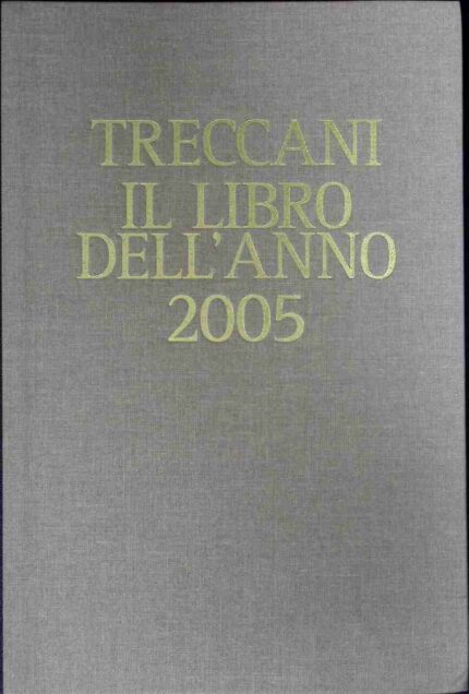 Treccani. Il libro dell'anno 2005