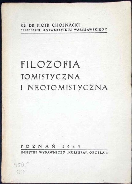 Filozofia tomistyczna i neotomistyczna