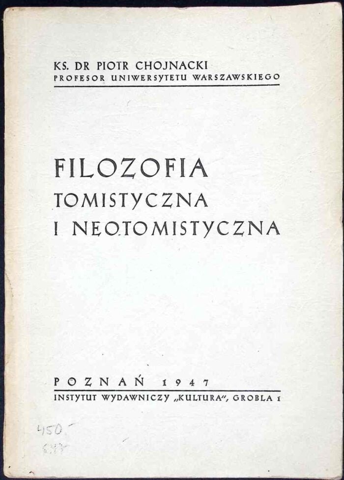 Filozofia tomistyczna i neotomistyczna - obrazek 1