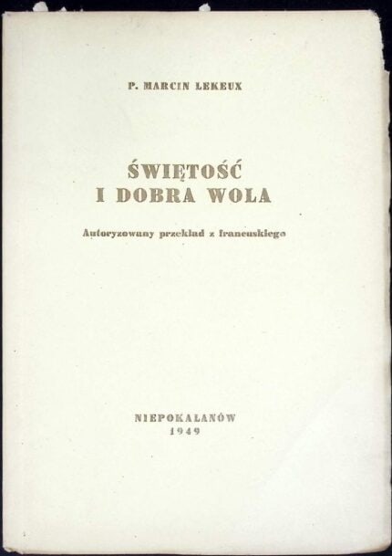 Świętość i dobra wola