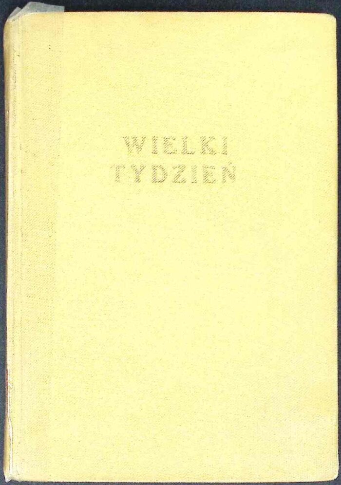 Wielki Tydzień według porządku wznowionego - 1957 - obrazek 1