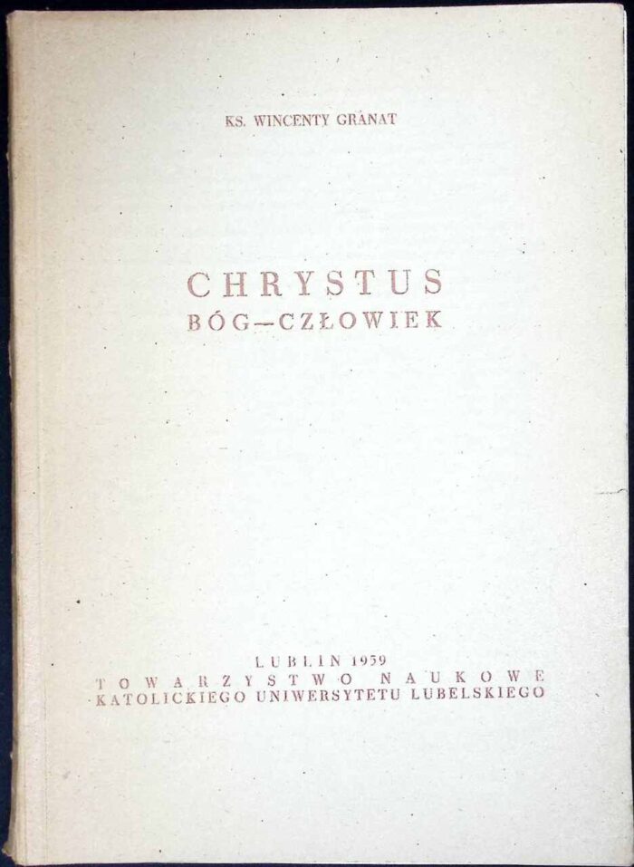 Chrystus Bóg-Człowiek - obrazek 1