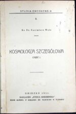 Kosmologja szczegółowa, cz. I-II