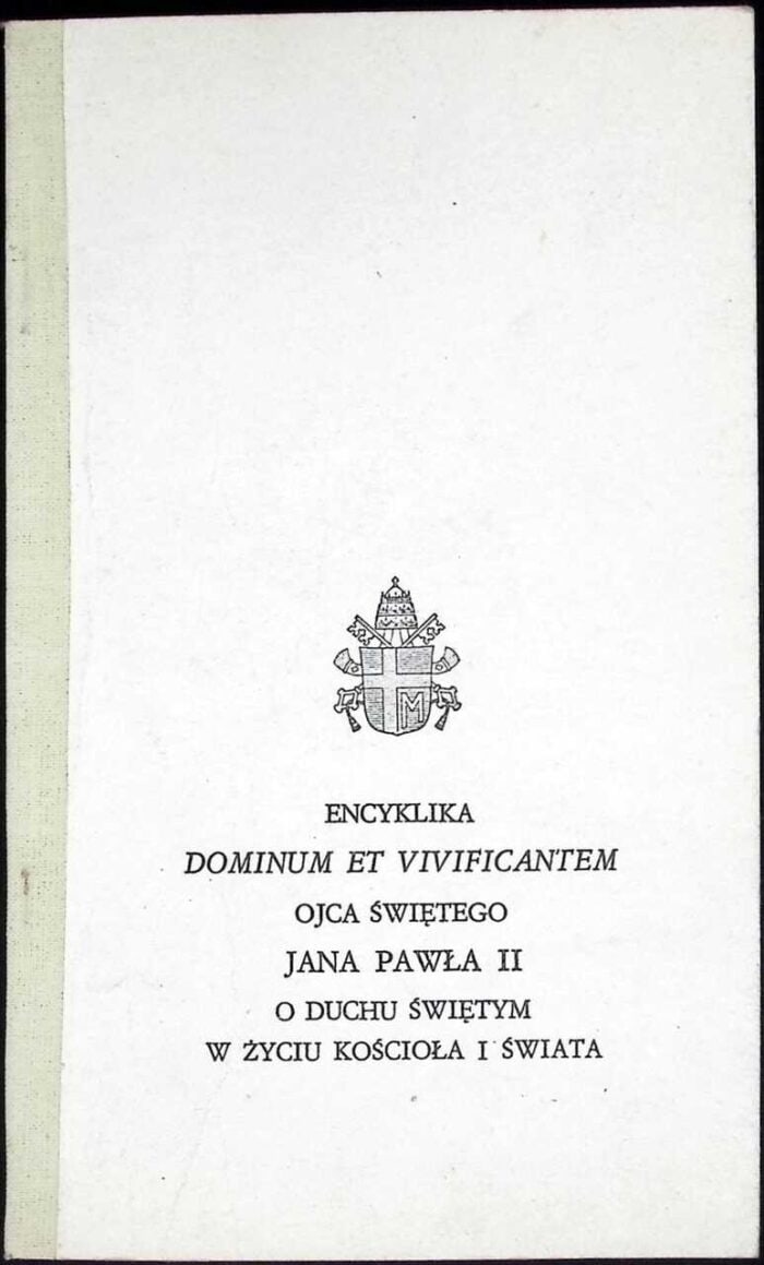 Encyklika Dominum et Vivificantem - obrazek 1