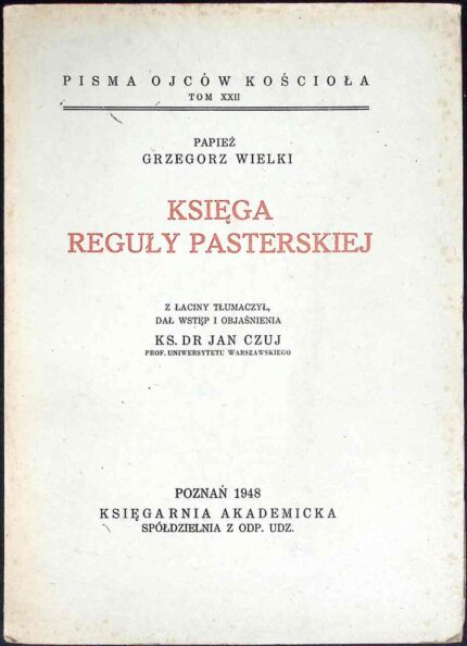 Księga Reguły Pasterskiej