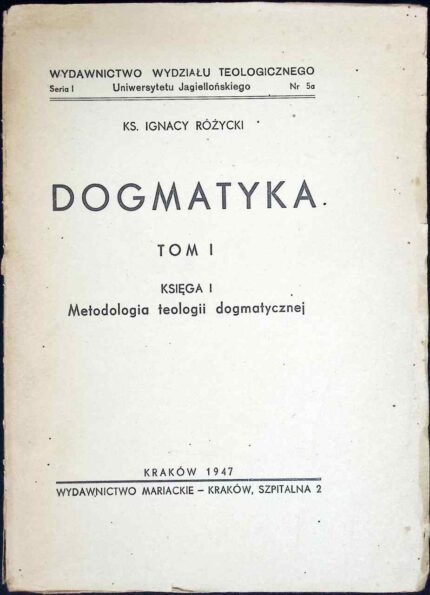 Dogmatyka, t. I