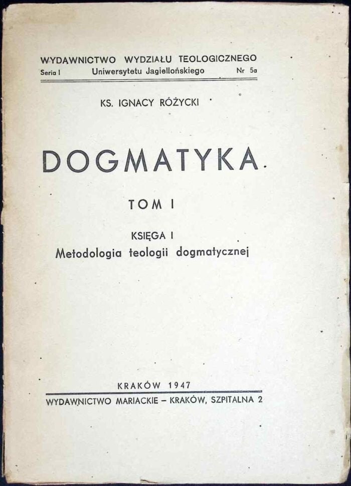 Dogmatyka, t. I - obrazek 1