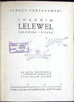 Joachim Lelewel. Człowiek i pisarz