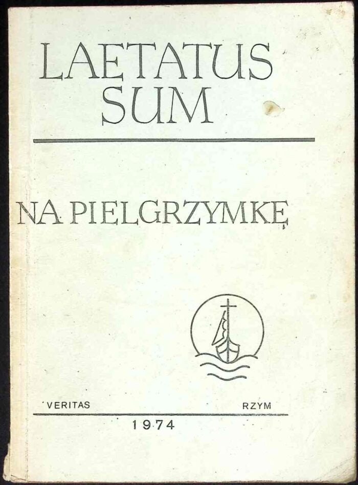 Laetatus sum. Na pielgrzymkę (śpiewnik) - obrazek 1