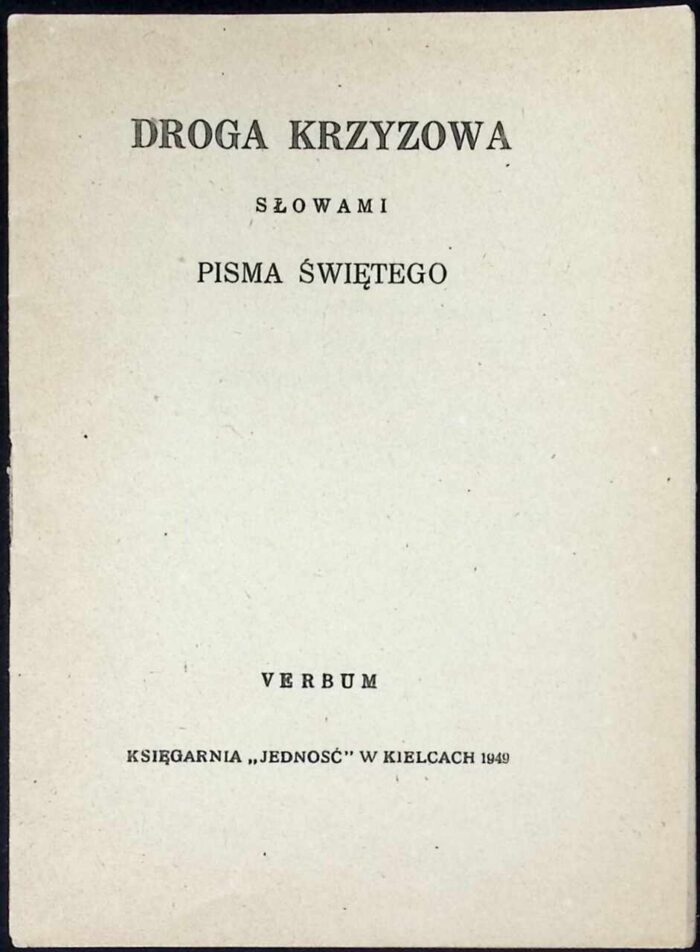 Droga Krzyżowa słowami Pisma Świętego - obrazek 1