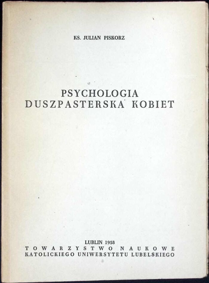Psychologia duszpasterska kobiet - obrazek 1