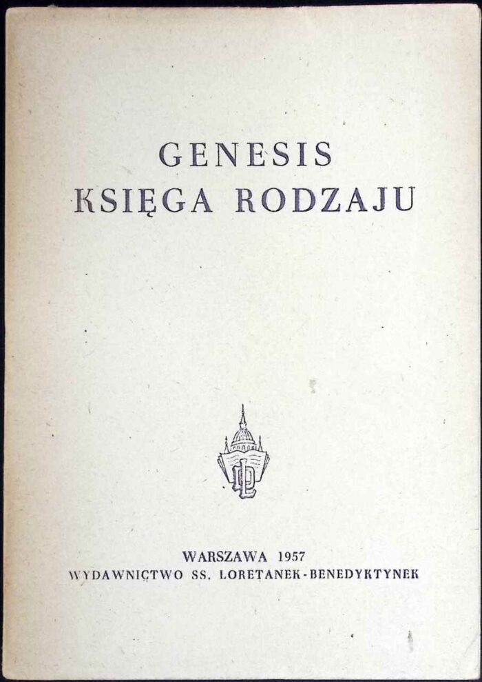 Genesis Księga Rodzaju - obrazek 1