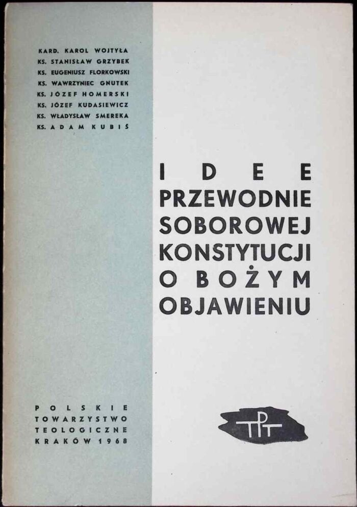 Idee przewodnie soborowej konstytucji o Bożym Objawieniu - obrazek 1