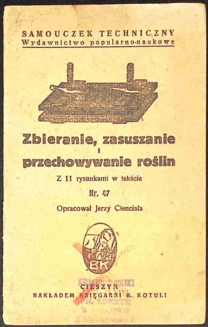 Zbieranie, zasuszanie i przechowywanie roślin