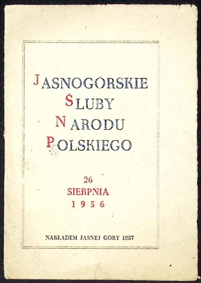 Jasnogórskie Śluby Narodu Polskiego - obrazek 1