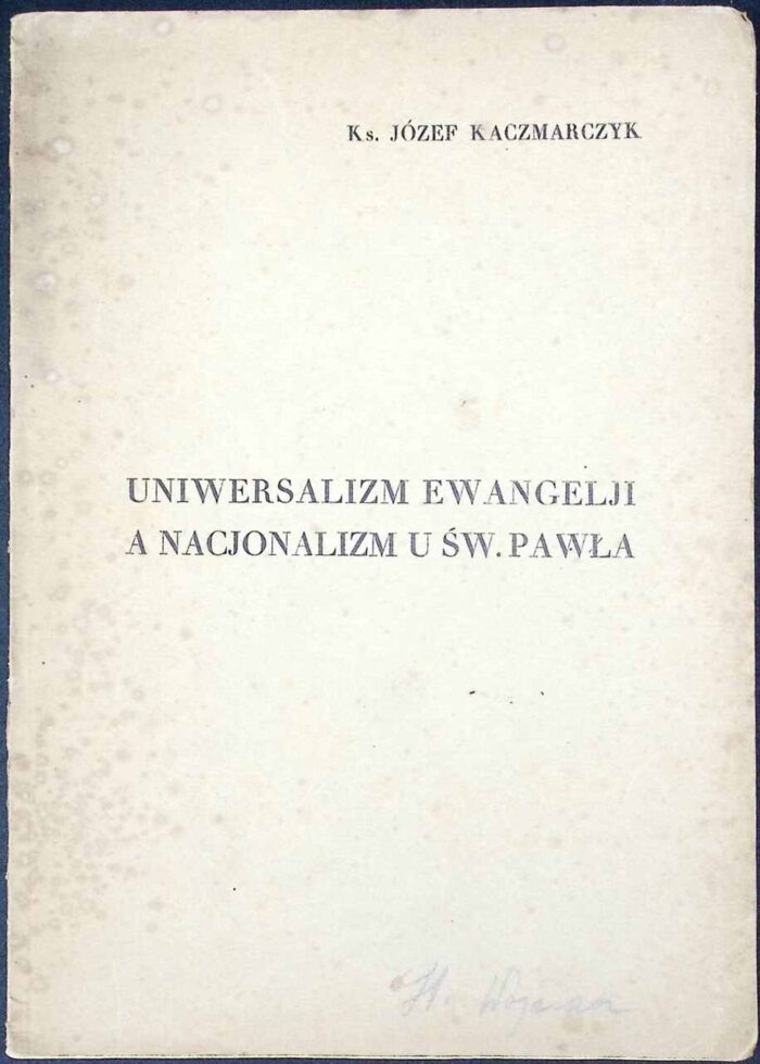 Uniwersalizm Ewangelji a nacjonalizm u św. Pawła - obrazek 1