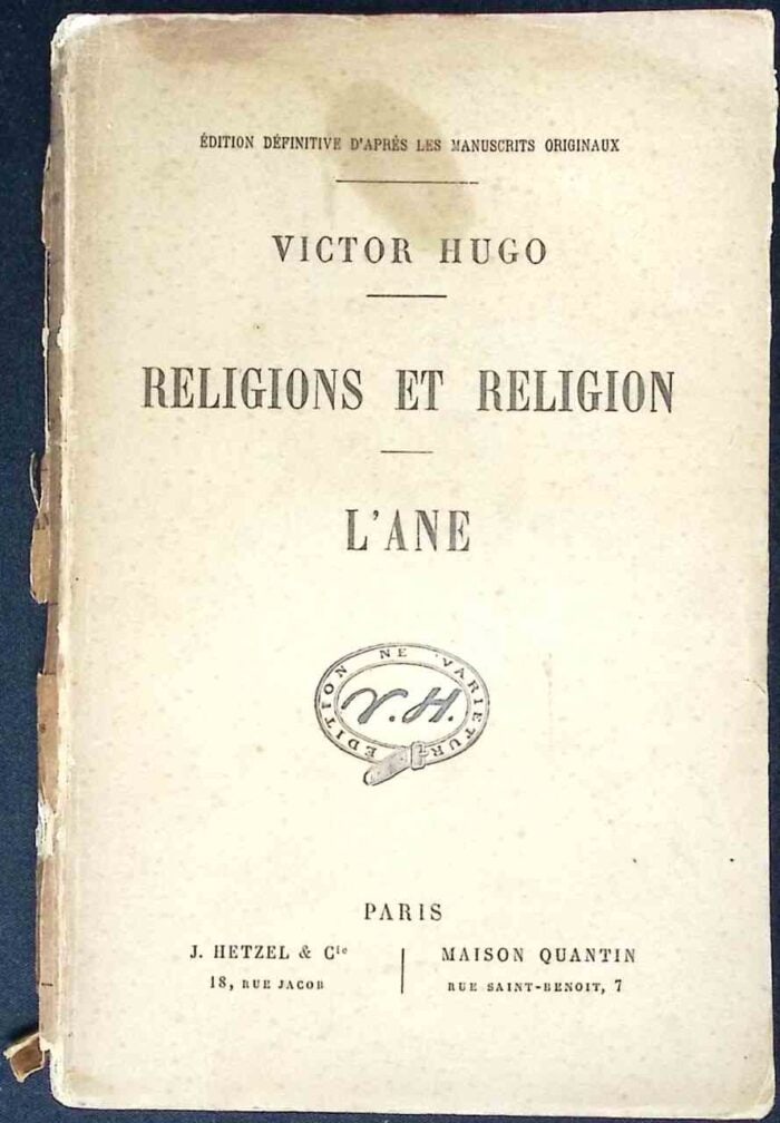 Religions et religion. L'ane - obrazek 1