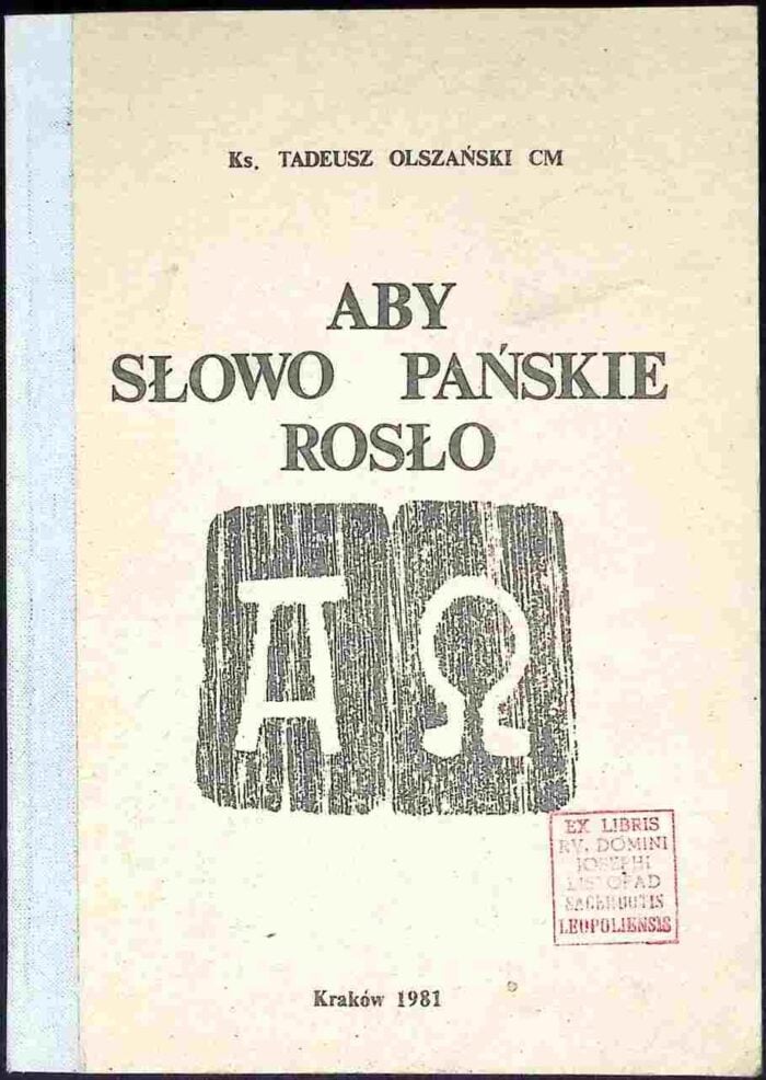 Aby Słowo Pańskie rosło - obrazek 1