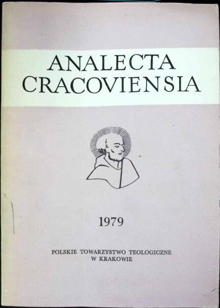 Analecta Cracoviensia 1979