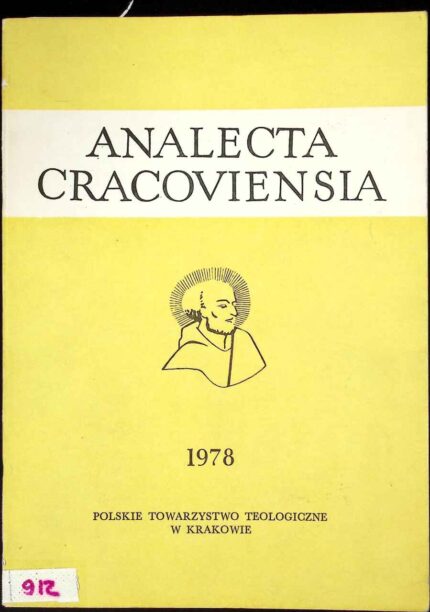 Analecta Cracoviensia 1978