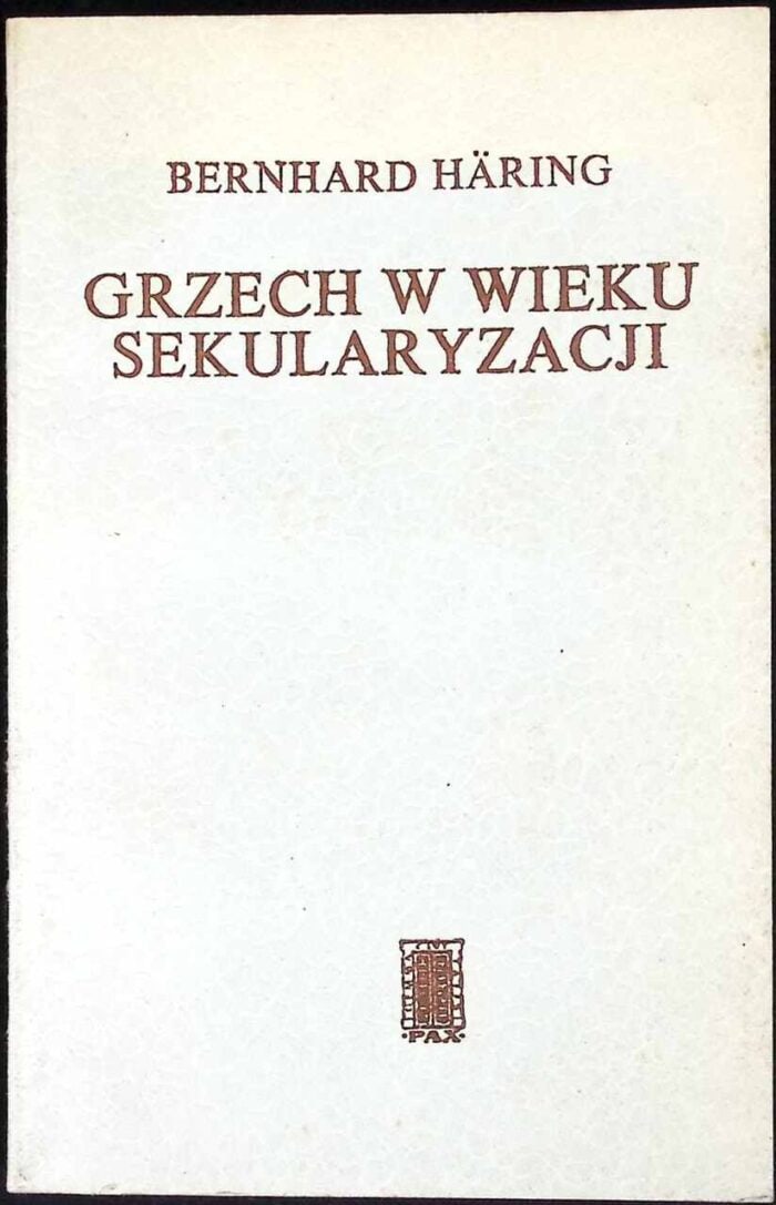 Grzech w wieku sekularyzacji - obrazek 1