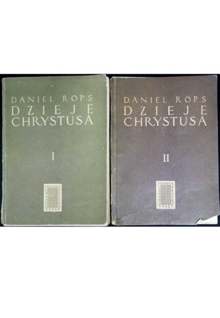 Dzieje Chrystusa, t. I-II