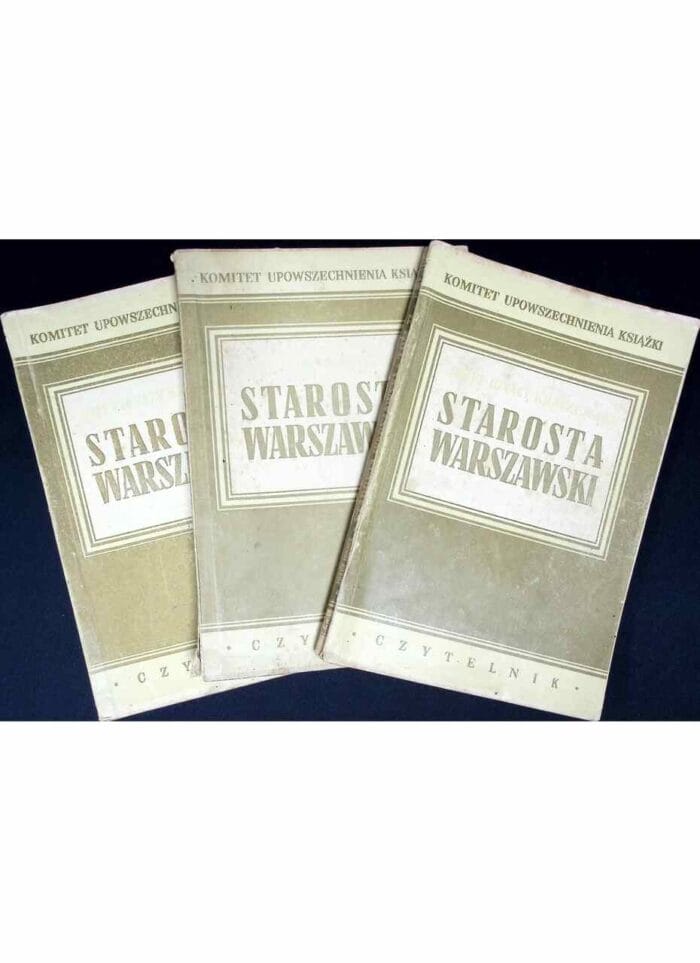 Starosta warszawski, t. I-III - obrazek 1