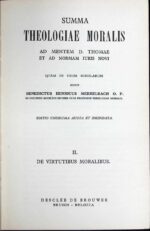 Summa theologiae moralis, t. II De virtutibus moralibus