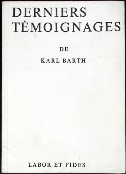Derniers Temoignages