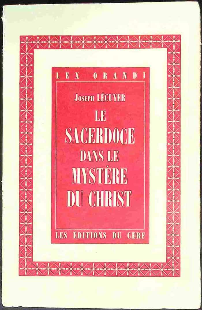 Le Sacerdoce dans le Mystere du Christ - obrazek 1