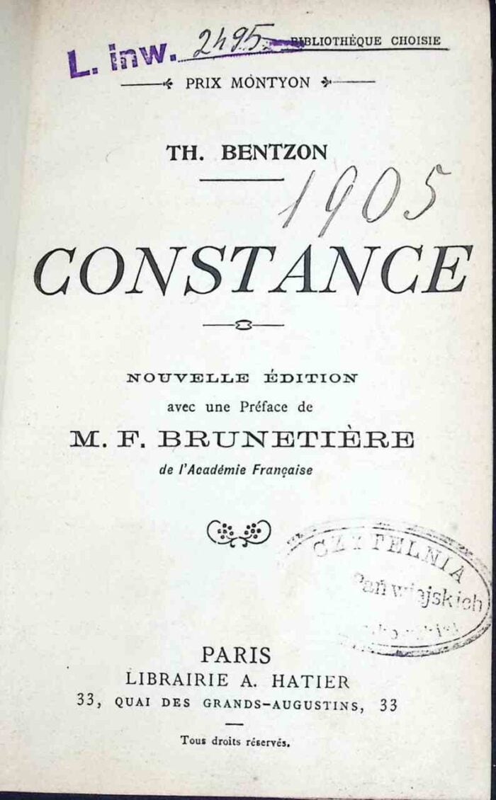 Constance - obrazek 1