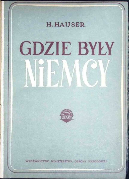 Gdzie były Niemcy