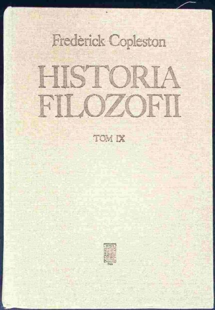 Historia filozofii, t. IX