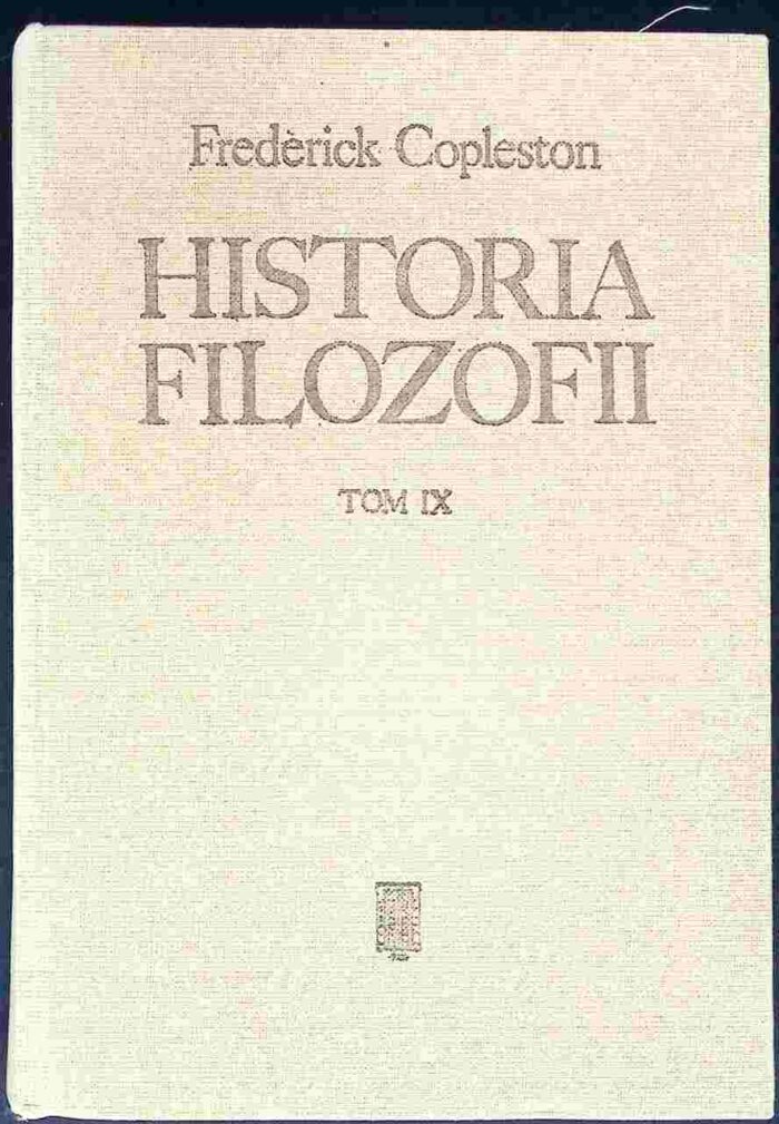 Historia filozofii, t. IX - obrazek 1