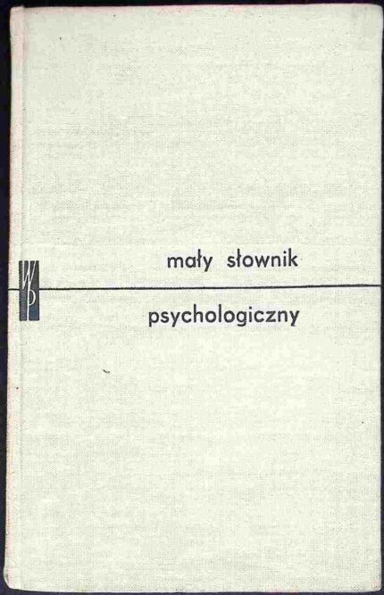 Mały słownik psychologiczny