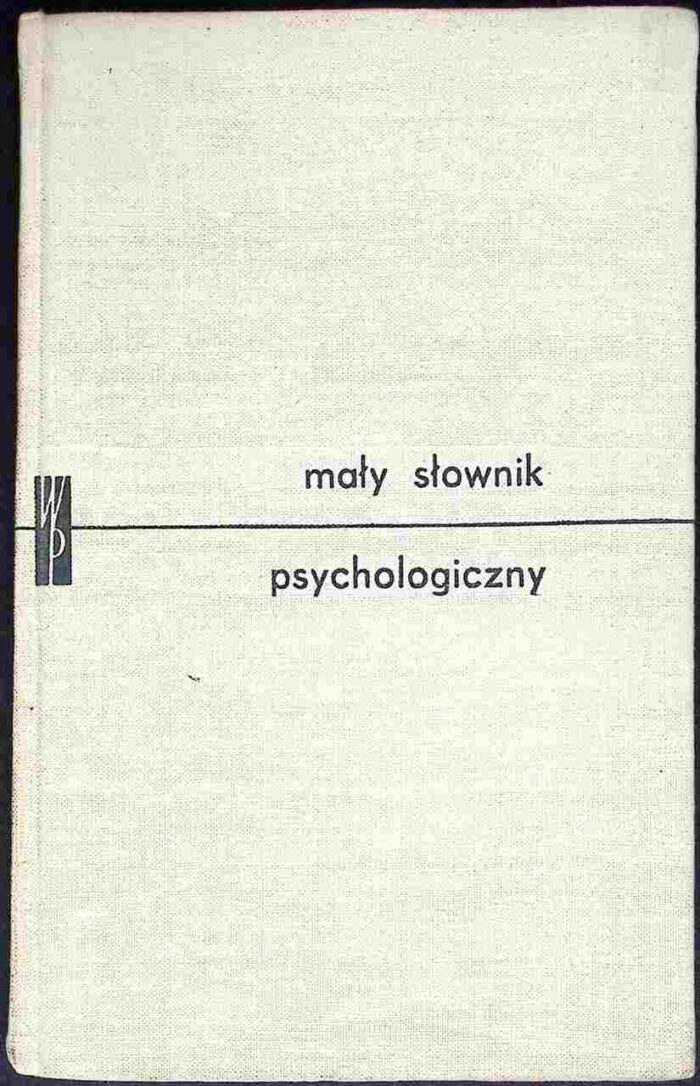 Mały słownik psychologiczny - obrazek 1