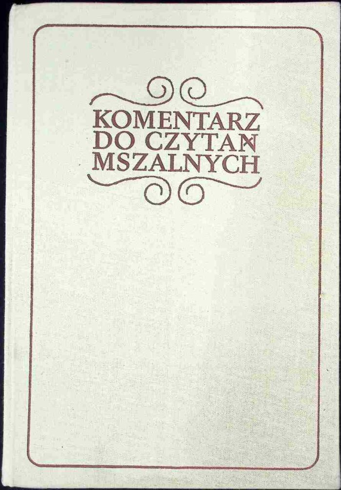 Komentarz do czytań mszalnych, cykl C - obrazek 1