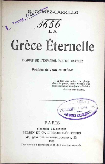 La Grece Eternelle