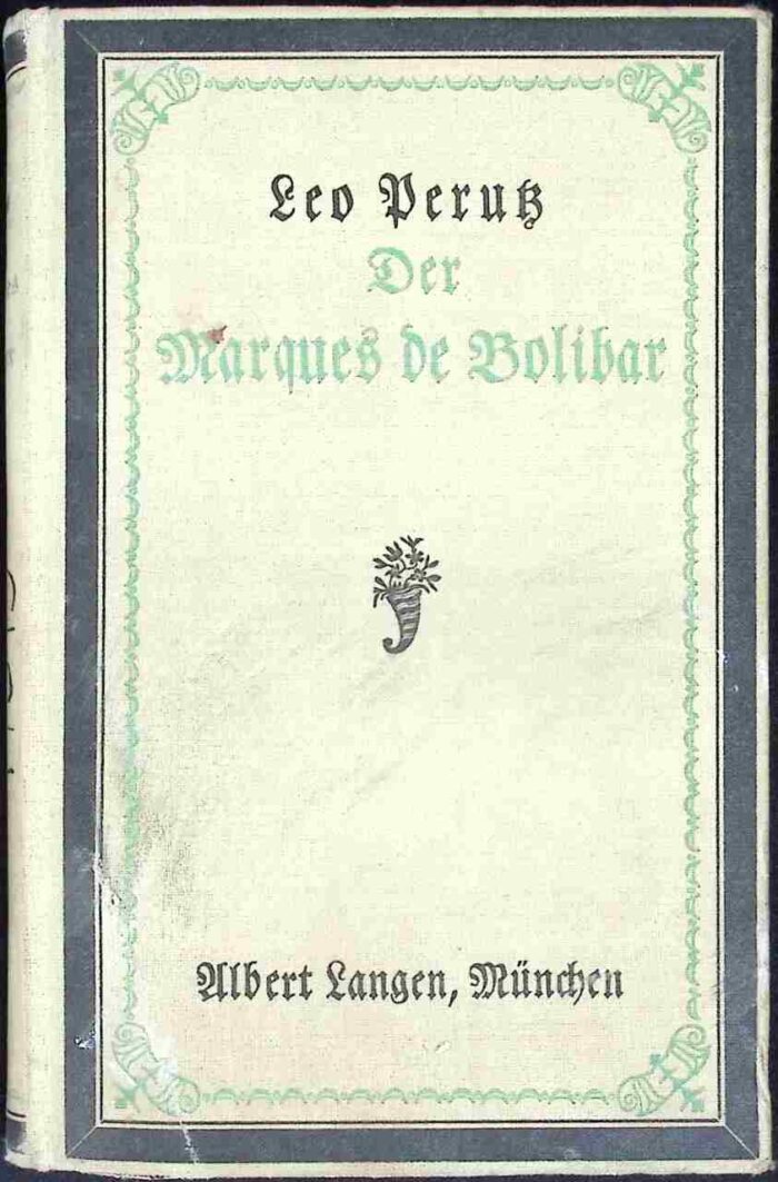 Der Marques de Bolibar (1920) - obrazek 1
