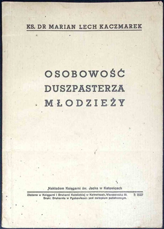 Osobowość duszpasterza młodzieży - obrazek 1