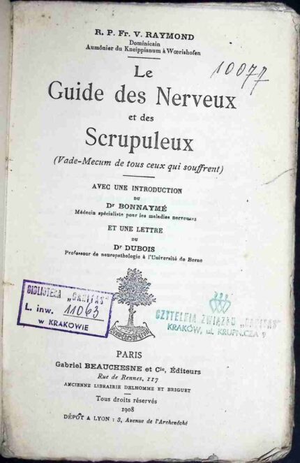 Le Guide des Nerveux et des Scrupuleux