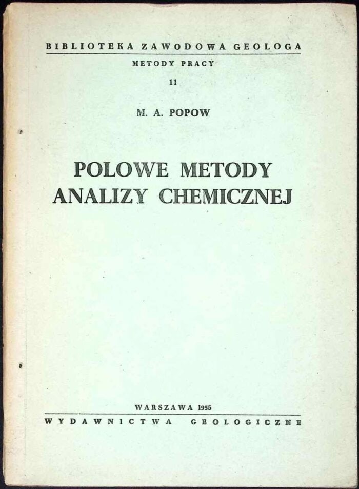Polowe metody analizy chemicznej - obrazek 1